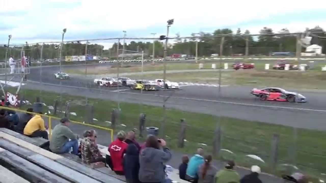 Speedway 95 Raceway Speedway 95 Late Model Heats 6/21/2014 - YouTube