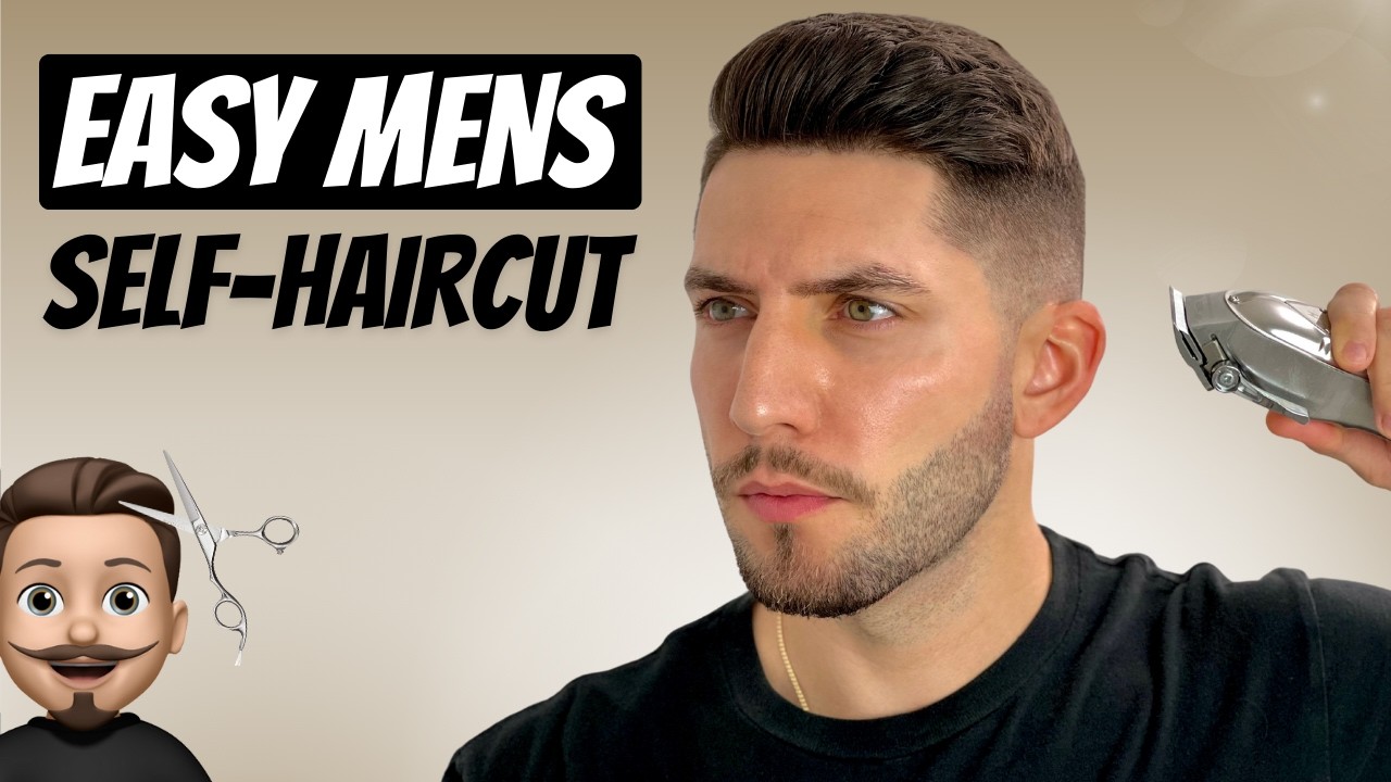 EASY Men's Self-Haircut Tutorial 2025 | How To Fade Your Own Hair