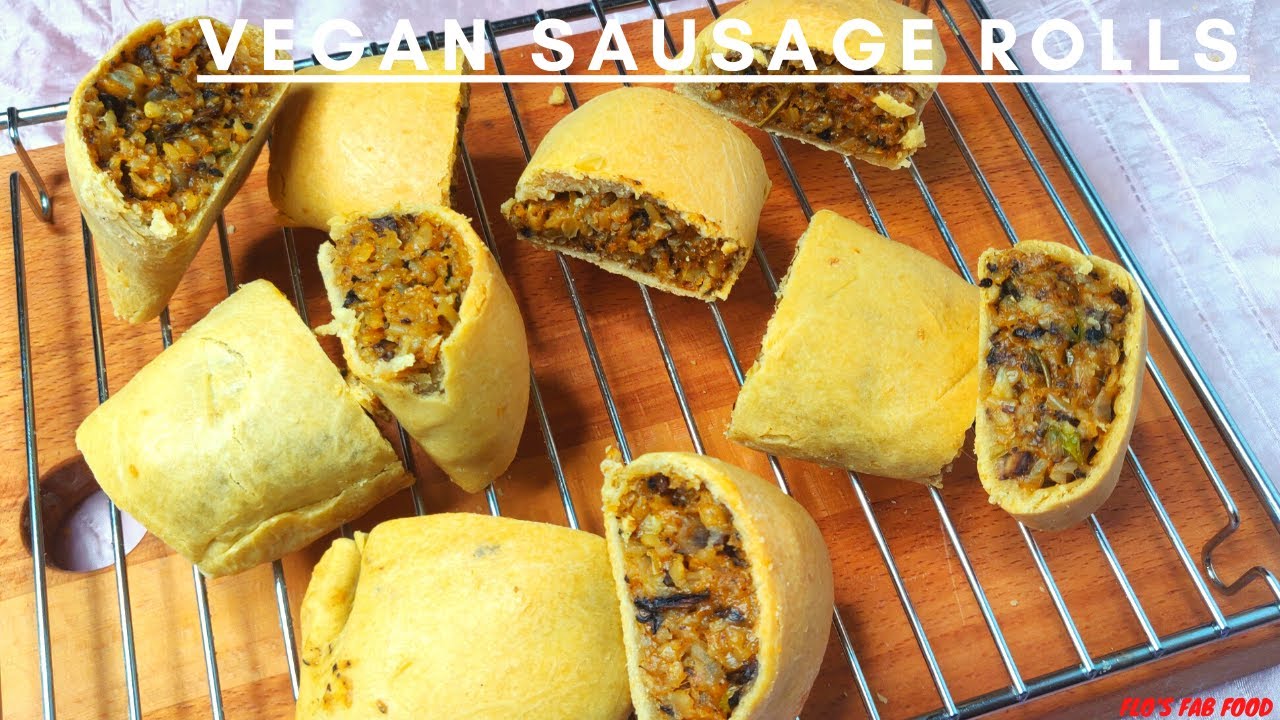 How to make delicious Vegan Sausage Rolls - YouTube