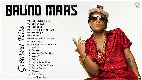 Bruno Mars Greatest Hits Full Album 2020 - Best So...