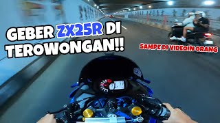 SAMPE DI VIDEOIN‼️ GEBER ZX25R DI TEROWONGAN JOGJAKARTA | Indonesia Motovlog (320)