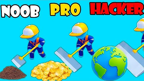 NOOB vs PRO vs HACKER - Scrape Master | Gameplay Walkthrough (Android,iOS)