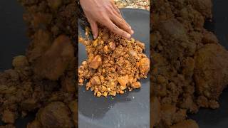 The process of finding gold | finding gold in bedrock fragments | finding gold nuggets worth $3000😱
