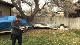 Shooting the 25-30 Pound PVC Takedown Travel Bow in Colorado