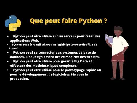 langage de programmation python Installation et syntaxe
