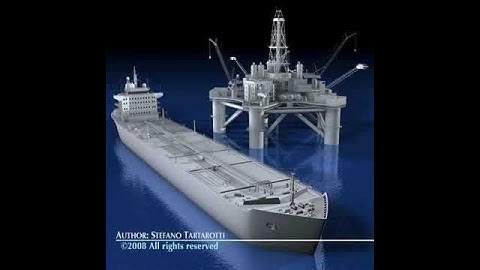 3D Model Oil Platform With Tankership Review