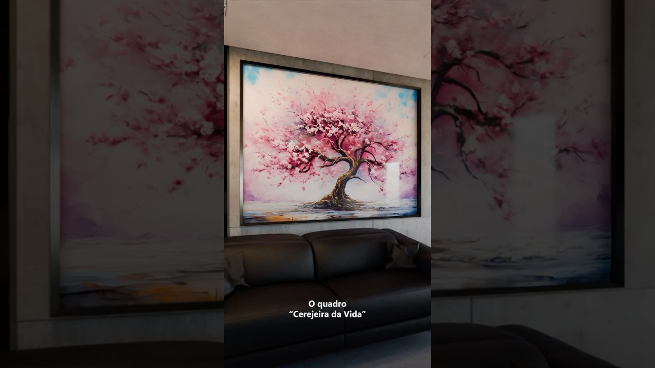 Vídeo de Quadro Cerejeira da Vida