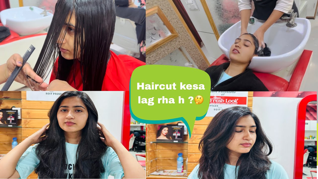 Finally , Haircut Karva Liya 💇‍♀️ | Sikar के parlour इतने महंगे 🙀 । Babli Jhuriya । BJ77
