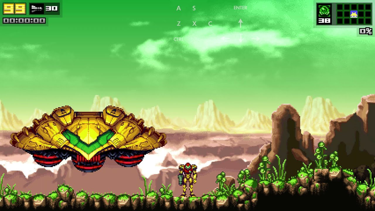 AM2R 1.5.5 Normal New Game+ 100 in 11410 RTA 10255 IGT YouTube