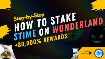 How to Stake TIME on Wonderland - Step by Step