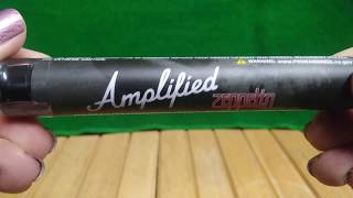 Amplified cannabis pre roll unboxing