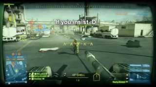 Battlefield BF3 Tank Fail Roadkill Recovery Video