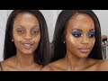 BLUE EYESHADOW  TUTORIAL FOR BEGINNERS