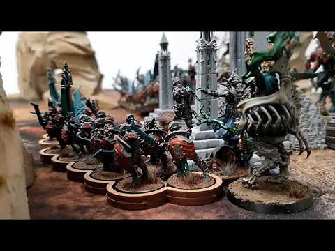 Ossiarch Bonereapers VS Disciples of Tzeentch - Warhammer Age of Sigmar Season 1 Battle Report