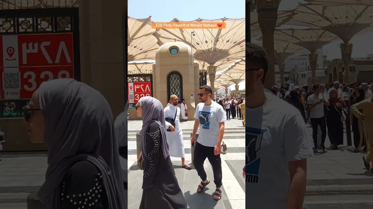 328 My Favorite Gate at Mesjid Nabawi  