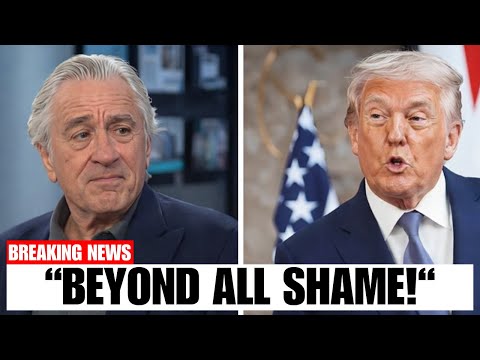 Video De Niro Obliterates Trump on Live TV — No Recovery