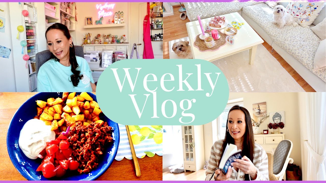 ☀️💞 Weekly VLOG I Buchempfehlungen 📚🧸☕️  IBurrito Bowl 👩🏻‍🍳 I ☀️💞