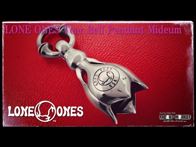 ロンワンズ ティアベルペンダント M (LONE ONES Tear Bell Pendant