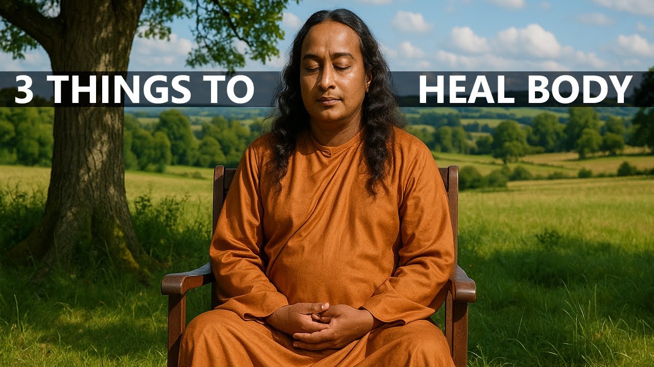DO THESE 3 THINGS AND BODY WILL HEAL ITSELF - PARAMAHANSA YOGANANDA