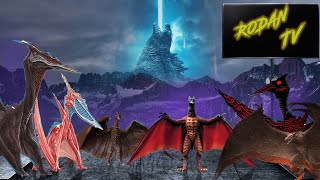 Mixing All Versions Of Rodan Roars Into One 2021,Size And Roar Comparison Of Rodan