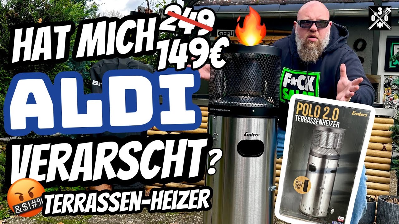 Aldi 149€ Terrassen-Heizer Polo 2.0 von Enders - 030 BBQ 