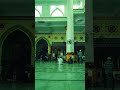 mesjid baitur rahim Lok sukon Aceh Utara berjamaah menunaikan sholat fardhu maghrib