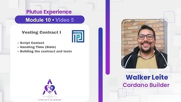 Module 10 episode 5 Plutus experience free / Donator beneficiary get address hash ID smartcontract
