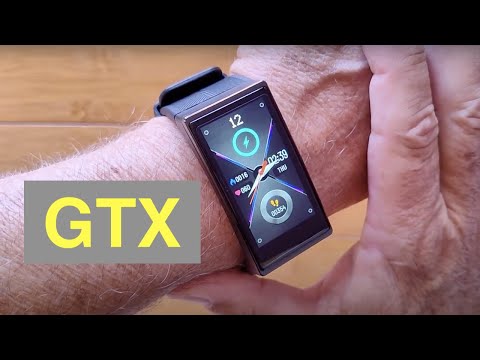 TICWRIS GTX 3D curved screen IP68 Waterproof Health Sports Smartwatch: Unboxinging and 1st Look