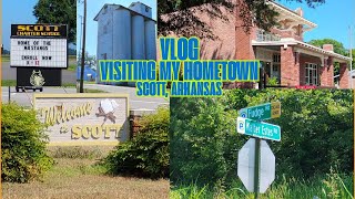 VLOG / Visiting My Hometown /  Scott, Arkansas / It's not how you start, It's how you finish.