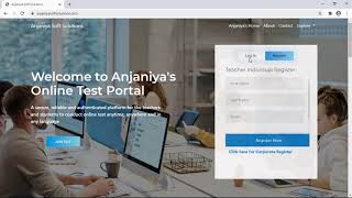 A Visit To Online Examination Portal Anjaniya Soft Solutions