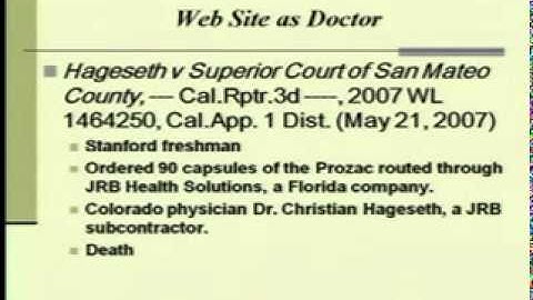 DEFCON 15: Computer and Internet Security Law - A Year in Review 2006 - 2007