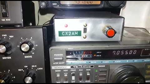 Bitx40 audio check with Kenwood TS430