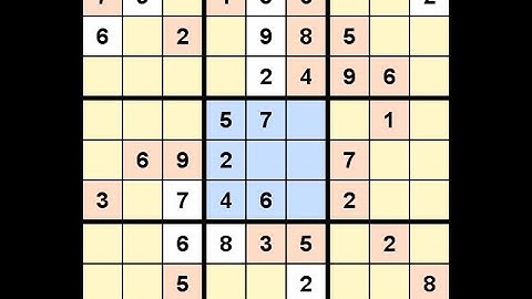 How to Solve Los Angeles Times Sudoku Expert May 19, 2021