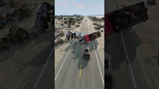Realistic Highway Car Crashes #153 | BeamNG.Drive