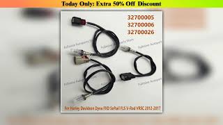First Look NEW 32700005 32700006 32700026 Front & Rear O2 Oxygen Sensor For Harley Davidson Dyna FX