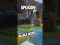 Village Upgrade-Ep1                                                               #minecraft #shorts