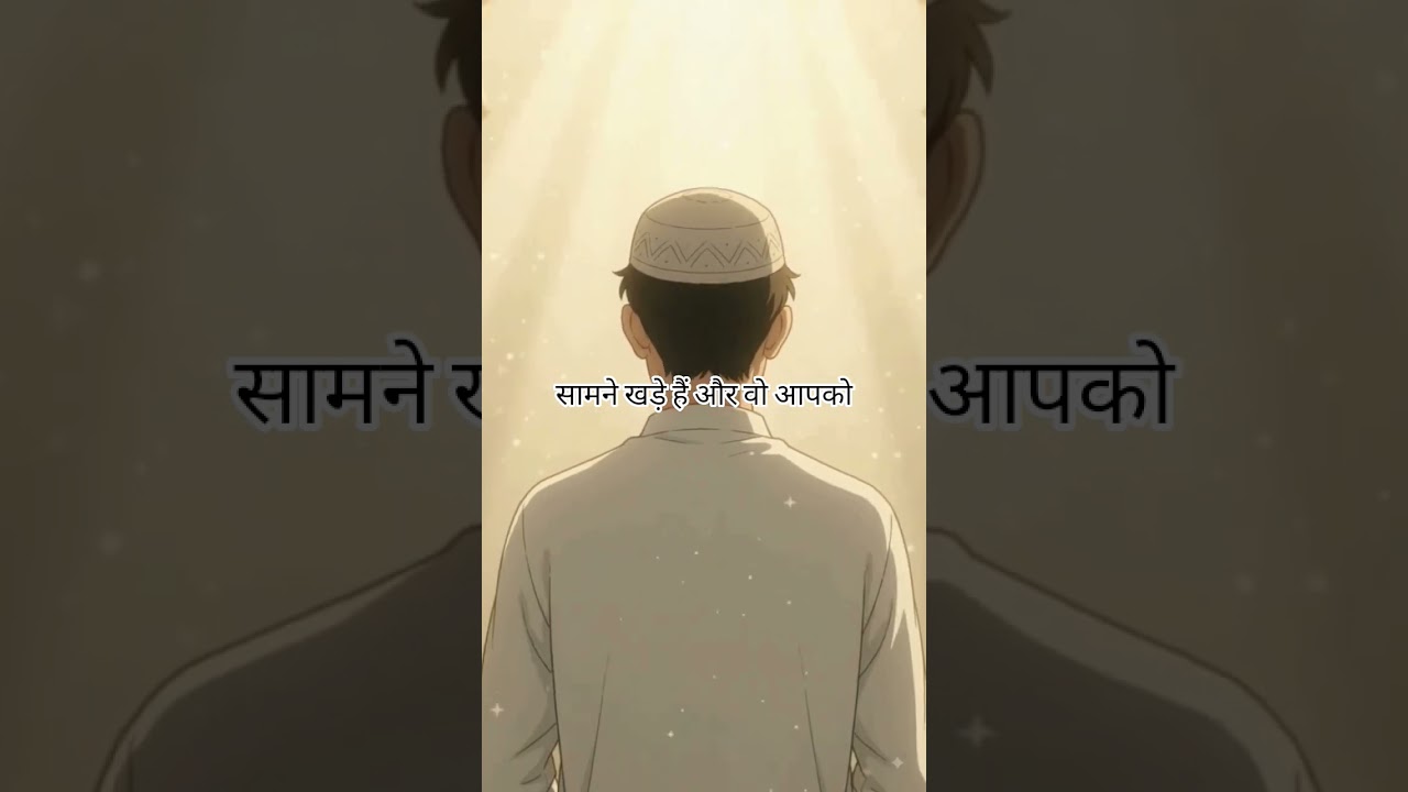 क्या नमाज़ में दुनिया भर के ख्याल आते हैं? बस यह सोचें 🤲 namaz me dil lagane ki dua #islamicshorts