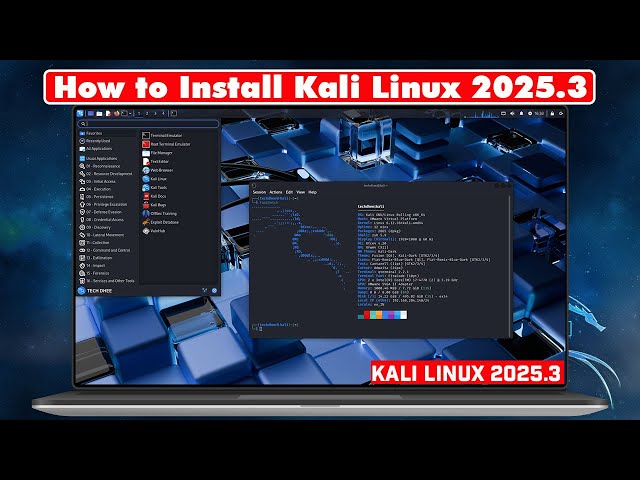 Kali Linux 2025.2 renueva su menú y amplía sus herramientas