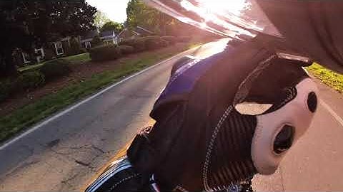 INSTA 360 Go 3 action camera helmet mount tutorial and test ride