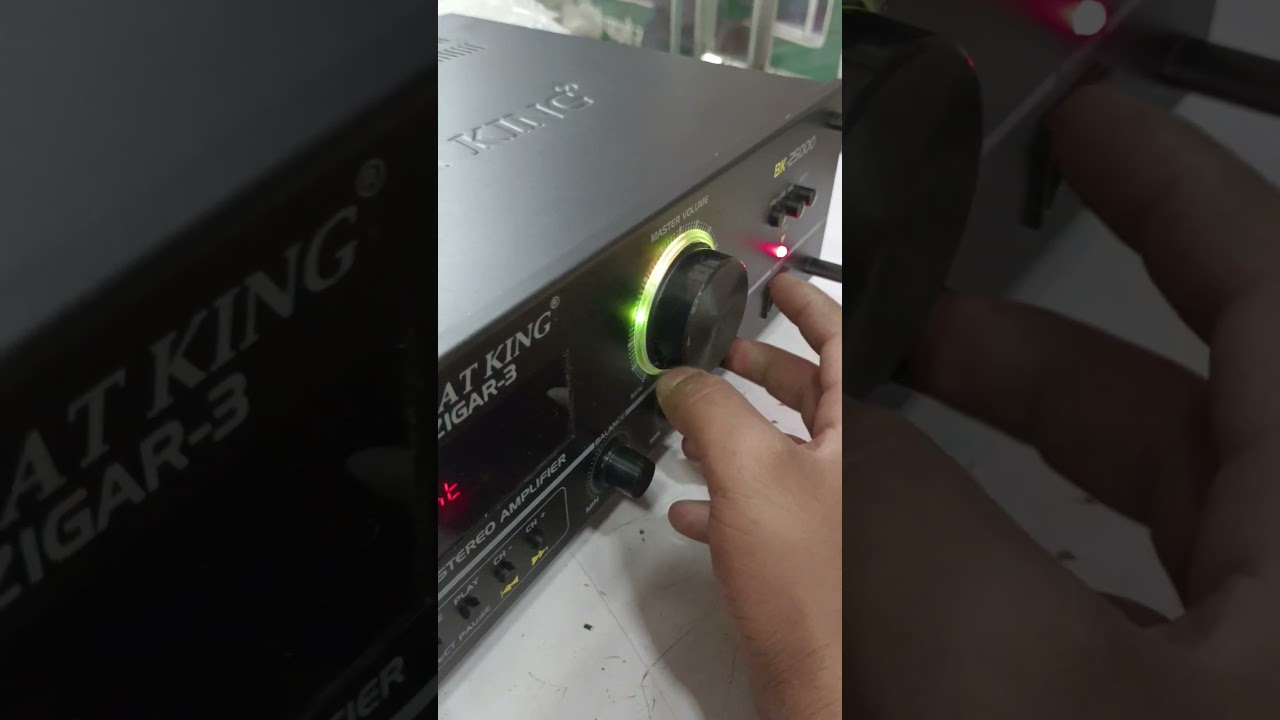 BHARAT KING BAAZIGAR 3 ONLY 4200 DUAL FAN MOSFET AMPLIFIER 