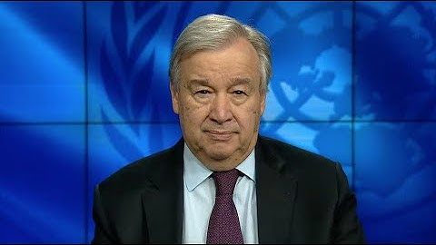 UN chief on the Launch of the Policy Brief on Older Persons and COVID-19