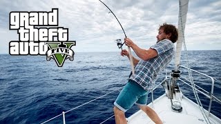 GTA 5 MOD VITA REALE #13 - andiamo a PESCARE!