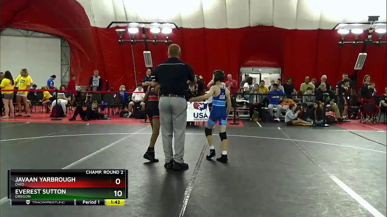 14U 77 Javaan Yarbrough Ohio Vs Everest Sutton Oregon - YouTube