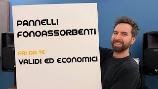 Pannelli fonoassorbenti fai da te materiale Tecnomat