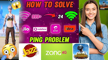 How to fix ping problem in Pubg mobile 2022🔥New trick /stable ping | PUBG MOBILE
