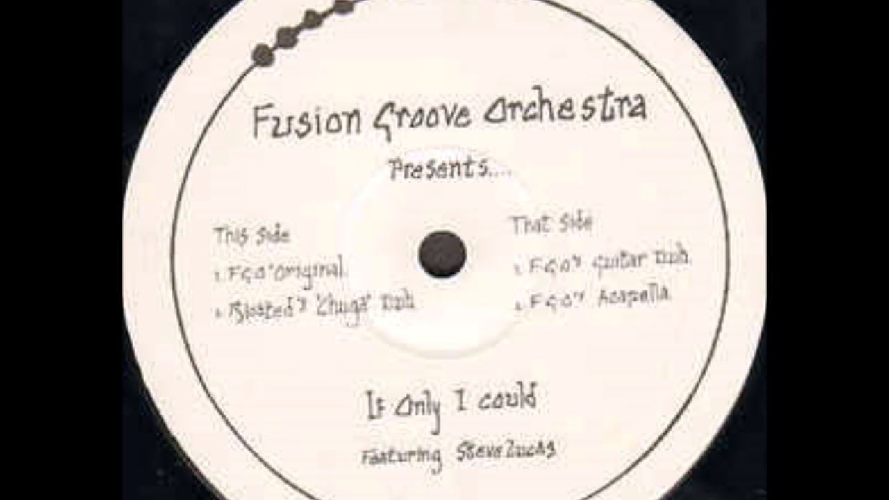 Fusion Groove Orchestra If Only I Could