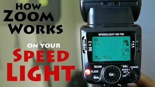 How Zoom Works on your Speedlight when attached to your Camera