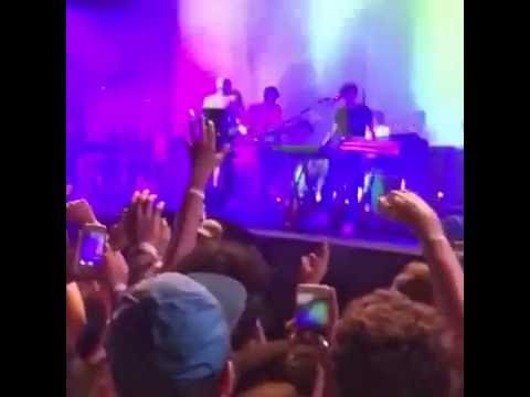 Lady Gaga joined Tame Impala on stage at FYF Festival 2016 in LA