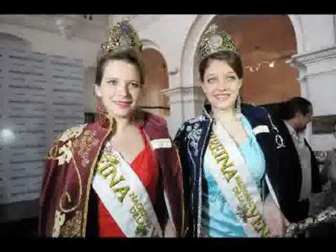 Las reinas presentaron sus capas de invierno - YouTube