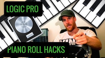 How to Use the Piano Roll in Logic X - Piano Roll Tips Part 1 #25